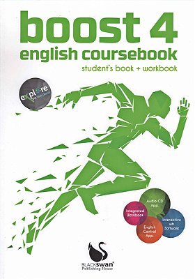 Boost English 4 - Student's Book With Workbook And Audio App & English Central App-..