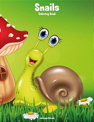 Snails Coloring Book 1-..