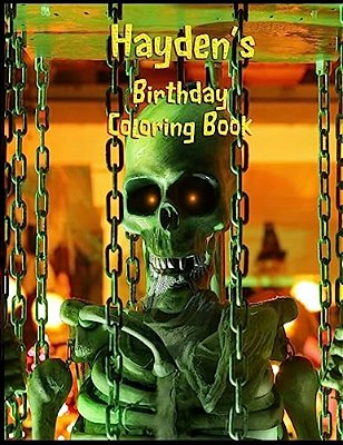 Hayden's Birthday Coloring Book-..