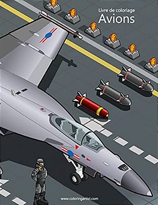 Livre De Coloriage Avions 1-..