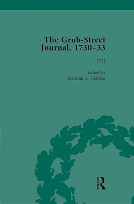 The Grub Street Journal, 1730-33 Vol 2-..