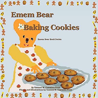 Emem Bear Baking Cookies-..
