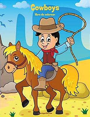 Cowboys Libro De Colorear 1-..