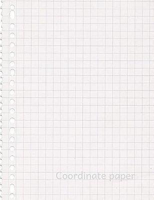 Coordinate Paper: Quad Rule Graph Paper,8.5 X 11 (5X5 Graph Paper) 100 Pages-..