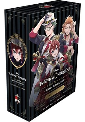 Disney Twisted-Wonderland: The Manga - Book Of Heartslabyul Complete Box Set: Includes Vols. 1-4 With Premium-..