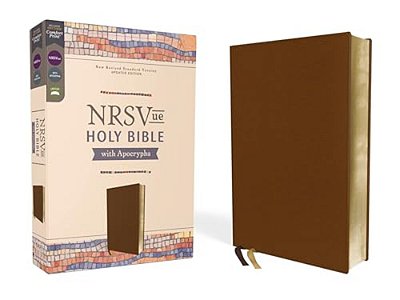 Nrsvue, Holy Bible With Apocrypha, Leathersoft, Brown, Comfort Print-..