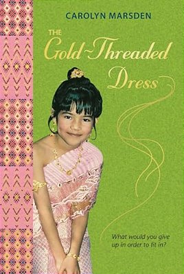 The Gold-Threaded Dress-..