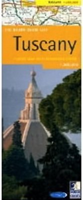 The Rough Guide Map Tuscany - Rough Guide Map-..