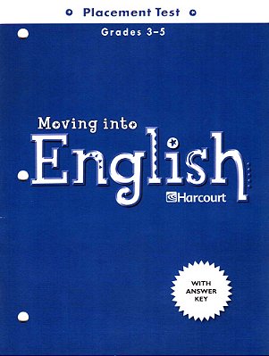 Moving Into English Grade 3-5 - Placement Test-..