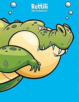 Rettili Libro Da Colorare 2-..