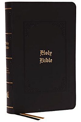 Kjv, Personal Size Large Print Reference Bible, Vintage Series, Black Leathersoft, Red Letter, Comfort Print: Holy Bible, King James Version-..