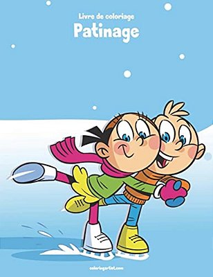 Livre De Coloriage Patinage 1-..