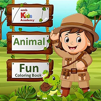 Ambkids Academy Animal Coloring Fun-..