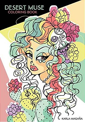 Desert Muse Coloring Book-..