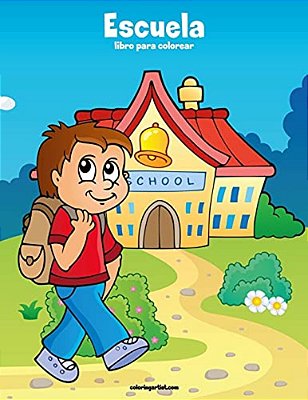 Escuela Libro Para Colorear 1-..