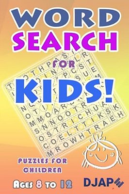 Word Search For Kids: 100 Puzzles-..