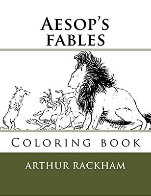 Aesop's Fables: Coloring Book-..