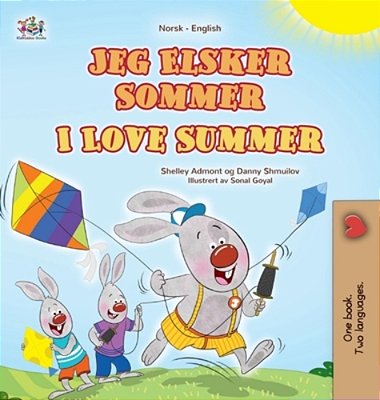 I Love Summer (Norwegian English Bilingual Children's Book)-..