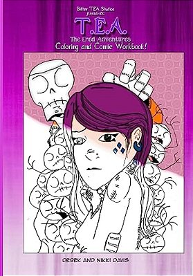 Tea Coloring Book-..
