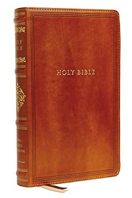 Kjv, Sovereign Collection Bible, Personal Size, Leathersoft, Brown, Red Letter Edition, Comfort Print: Holy Bible, King James Version-..