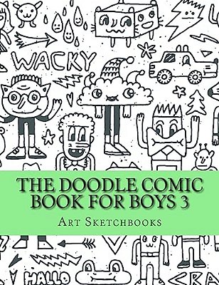 The Doodle Comic Book For Boys 3-..