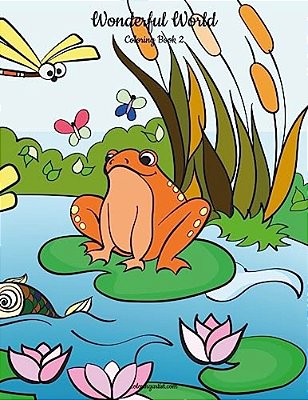 Wonderful World Coloring Book 2-..