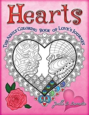 Hearts: The Adult Coloring Book Of Love's Journey-..
