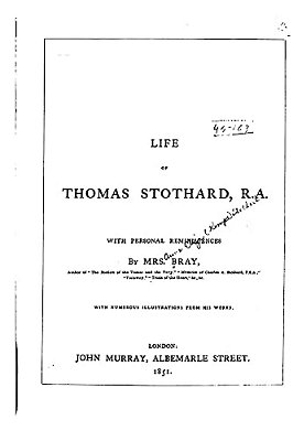 Life Of Thomas Stothard-..