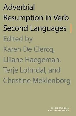 Adverbial Resumption In Verb Second Languages-..