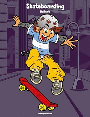 Skateboarding-Malbuch 1-..
