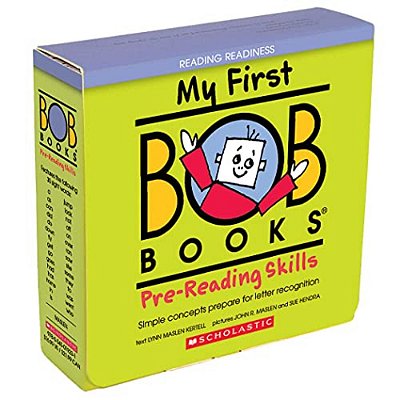 My First Bob Books - Pre-Reading Skills Box Set Phonics, Ages 3 And Up, Pre-k (Reading Readiness)-..