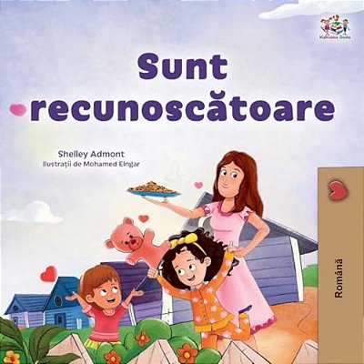 I Am Thankful (Romanian Book For Children)-..