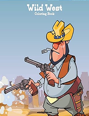 Wild West Coloring Book 1-..