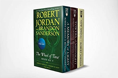 Wheel Of Time Premium Boxed Set V: Book 13: Towers Of Midnight, Book 14: A Memory Of Light, Prequel: New Spring-..