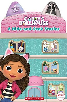 6 Hide-And-seek Stories (Gabby's Dollhouse Novelty Book)-..