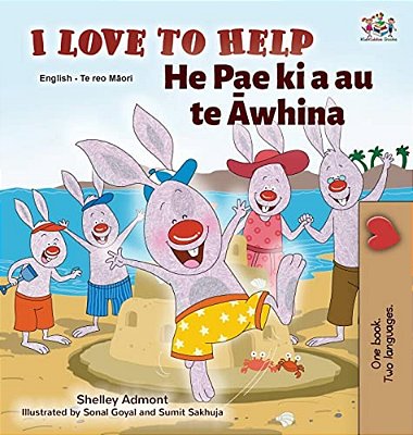 I Love To Help (English Maori Bilingual Book For Kids)-..