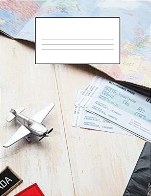 Travel Story Paper Book - Travel The World: Story Paper Book-..