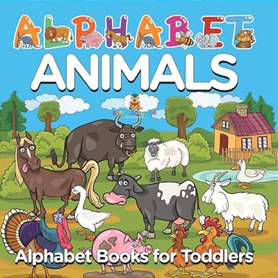 Alphabet Animals: Alphabet Books For Toddlers-..