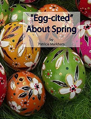 "Egg-Cited" About Spring: Grayscale Adult Coloring Book-..