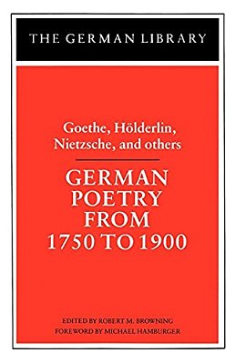 German Poetry From 1750 To 1900-..