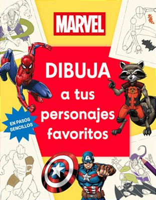 Marvel Dibuja A Tus Personajes Favoritos (How To Draw Awesome Characters)-..