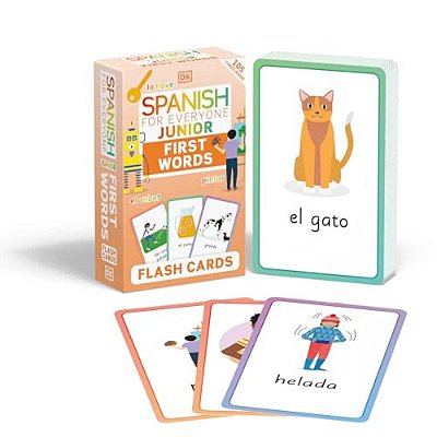 Spanish For Everyone Junior First Words Flash Cards-..