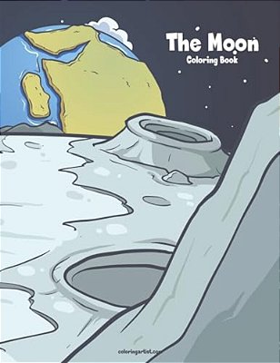 The Moon Coloring Book 1-..