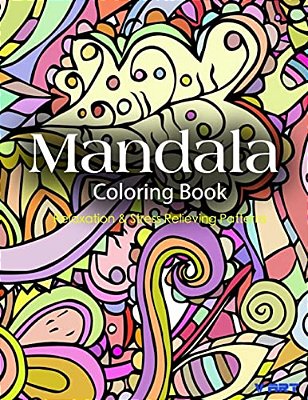 Mandala Coloring Book: Coloring Books For Adults: Stress Relieving Patterns-..