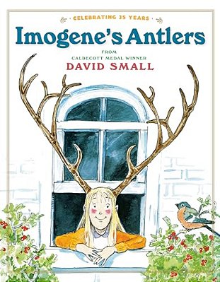 Imogene's Antlers: A Christmas Book For Kids-..