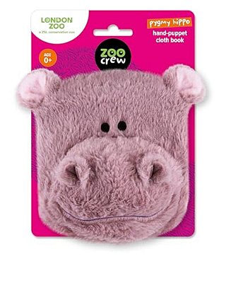 Hand-Puppet Cloth Book Pygmy Hippo-..