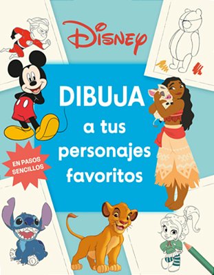 Disney Dibuja A Tus Personajes Favoritos (How To Draw Favorite Characters)-..