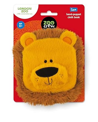 Hand-Puppet Cloth Book Lion-..