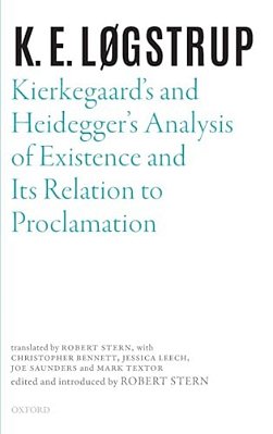 Logstrup: Kierkegaard Heidegger Swl: Ncs C-..