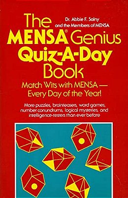 The Mensa Genius Quiz-A-day Book-..